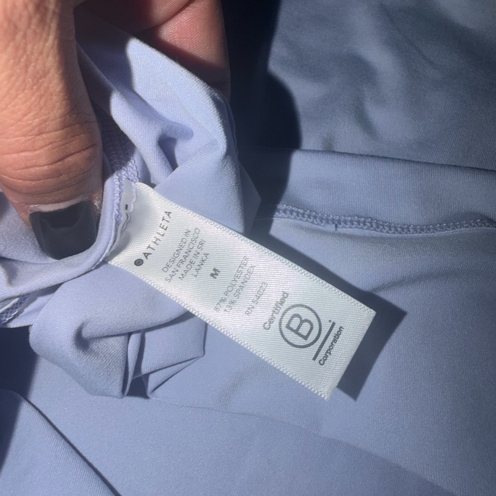 Athleta White Racerback Tank Top - Women's Activewear​ - Picture 6 of 6